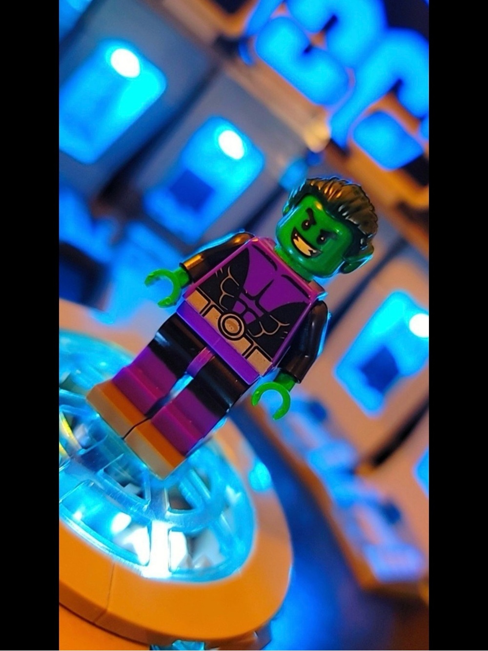 Teen Titans Beast Boy Minifigure Lego Compatible